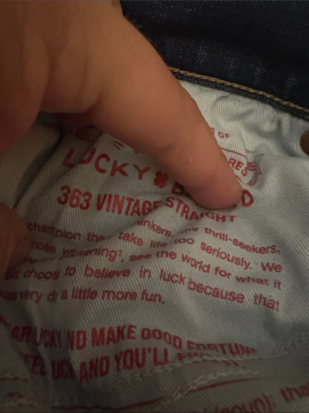 N/A men’s lucky